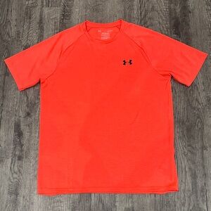 Under Armour Men's Bright Orange Short Sleeve Tee